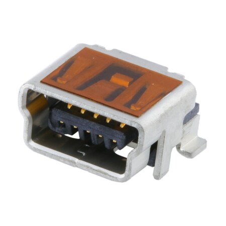 Molex Usb Connector, 5 Contact(S), Female, Right Angle, Surface Mount Terminal, Locking, Receptacle 513870530